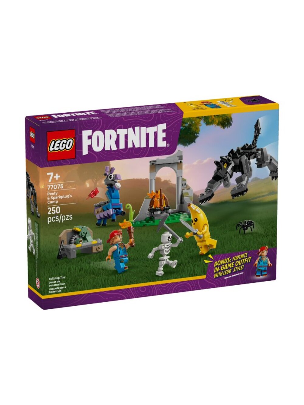 LEGO Fortnite Peely & Sparkplug’s Camp #77075